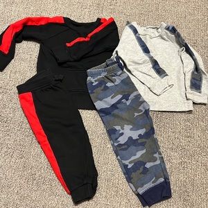 Sweat suits 12-18 month bundle